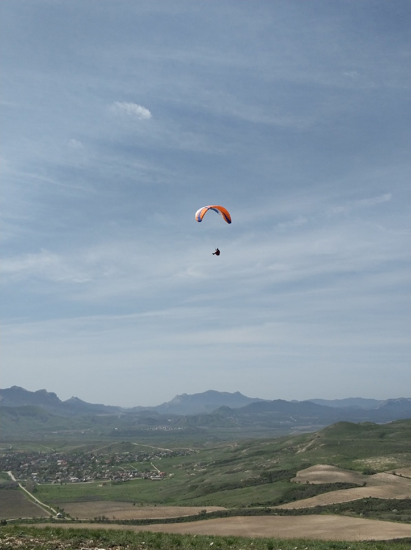 Активный отдых в Феодосии – парашюты фото
